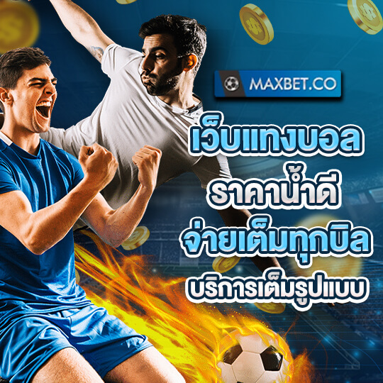 maxbet แทงบอลเว็บตรง